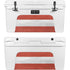 Latvia Flag Distressed YETI Tundra 65 Hard Cooler Skin